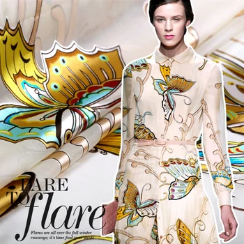 Women Super High-end Computer Digital Printed Heavy chiffon wide 138cm 100% Natural tulle Silk Fabric Woven Wholesale Retail
Women Super High-end Computer Digital Printed Heavy chiffon wide 138cm 100% Natural tulle Silk Fabric Woven Wholesale Retail