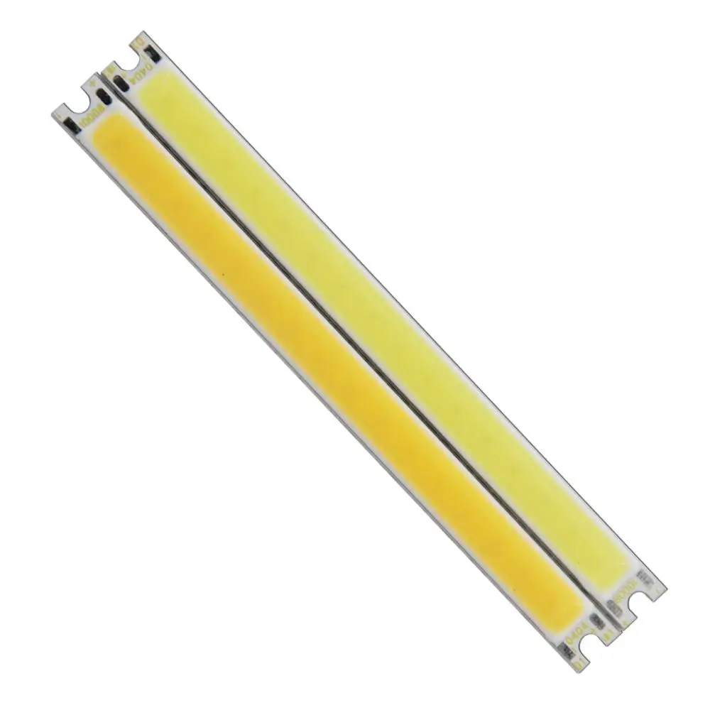 allcob manufacturer LED Strip COB module Light Source Lamp 12V DC White Warm White 100x8mm 5W LED FLIP Chip Bulb for DIY lamp
allcob manufacturer LED Strip COB module Light Source Lamp 12V DC White Warm White 100x8mm 5W LED FLIP Chip Bulb for DIY lamp
