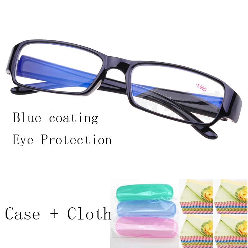Myopia nearsighted Glasses Frame With Degree Lenses Diopter Eyeglasses optical eyewear -100 to -600
Myopia nearsighted Glasses Frame With Degree Lenses Diopter Eyeglasses optical eyewear -100 to -600