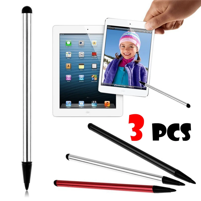 3Pcs tablet TouchScreen Pen Stylus Universal For iPhone iPad/ Samsung Tablet Phone PC Android and Capacitive Screen Devices A20
3Pcs tablet TouchScreen Pen Stylus Universal For iPhone iPad/ Samsung Tablet Phone PC Android and Capacitive Screen Devices A20