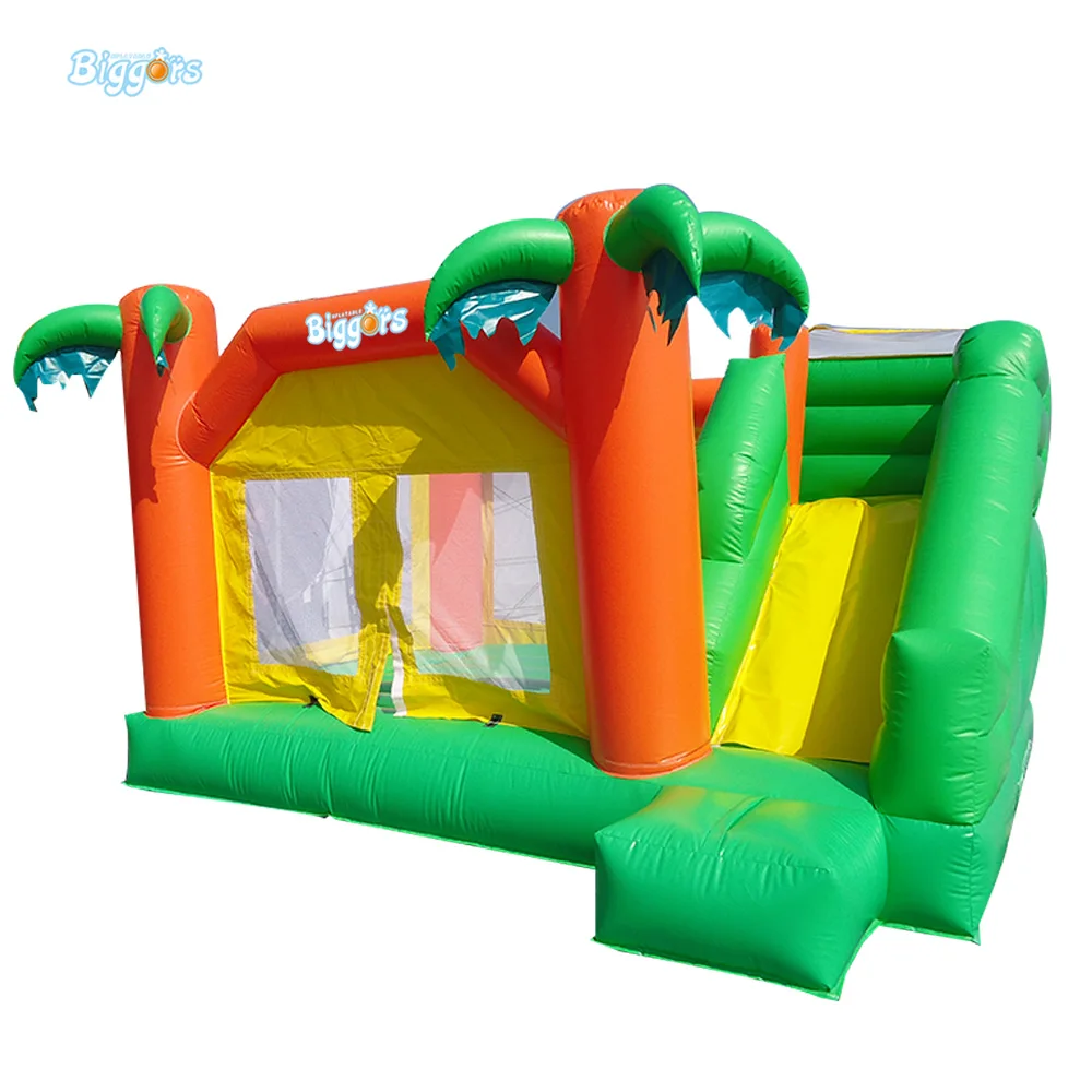 Factory price Inflatable air bouncer with slide