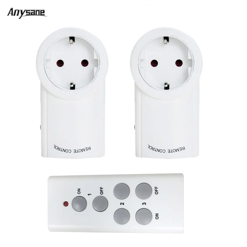 Universal Power Socekt Plug Wireless Remote Control Controller Outlet RF 433mhz Transmitter And Relay EU Socket For Smart Home
Universal Power Socekt Plug Wireless Remote Control Controller Outlet RF 433mhz Transmitter And Relay EU Socket For Smart Home