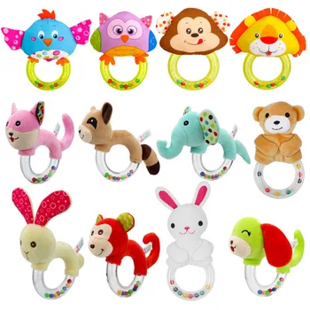 Baby Toys 0-12 Months Animal Shape Baby Rattle Hand Bells Cute Pig Horse Elephant Monkey Early Education Toys for Newborns
Baby Toys 0-12 Months Animal Shape Baby Rattle Hand Bells Cute Pig Horse Elephant Monkey Early Education Toys for Newborns