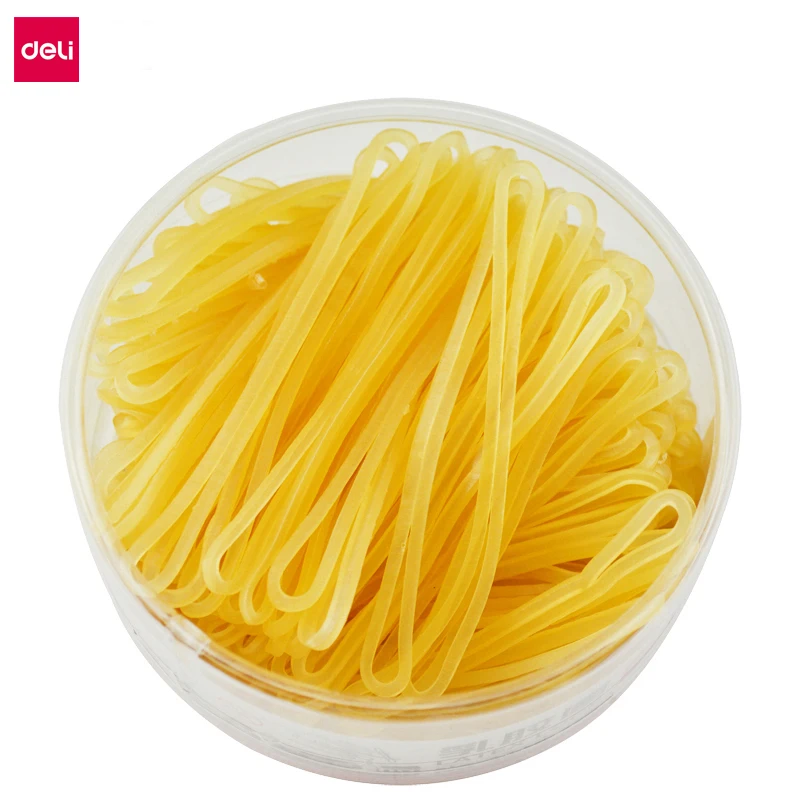Deli Latex Loop 1 Pack * 50g Transparent Yellow Rubber Bands Strong Elastic Bands Hair Loop School Office Stationary
Deli Latex Loop 1 Pack * 50g Transparent Yellow Rubber Bands Strong Elastic Bands Hair Loop School Office Stationary