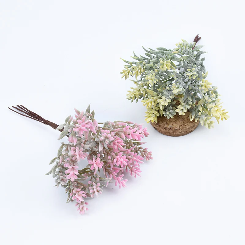 6pcs/bundle Artificial tree plastic grass christmas scrapbook flowers for home decor wedding party Fake plants gifts diy wreath
6pcs/bundle Artificial tree plastic grass christmas scrapbook flowers for home decor wedding party Fake plants gifts diy wreath
