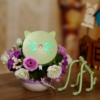 Cartoon Cat USB Humidifier Portable Mini Humidifier with LED for Desktop Car Nursery Room Bedroom
Cartoon Cat USB Humidifier Portable Mini Humidifier with LED for Desktop Car Nursery Room Bedroom