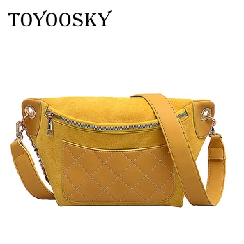 TOYOOSKY 2019 Summer Nubuck Leather Waist Bag Women Crossbody Belt Bag Luxury Leather Chest Handbag New Fashion High Quality
TOYOOSKY 2019 Summer Nubuck Leather Waist Bag Women Crossbody Belt Bag Luxury Leather Chest Handbag New Fashion High Quality