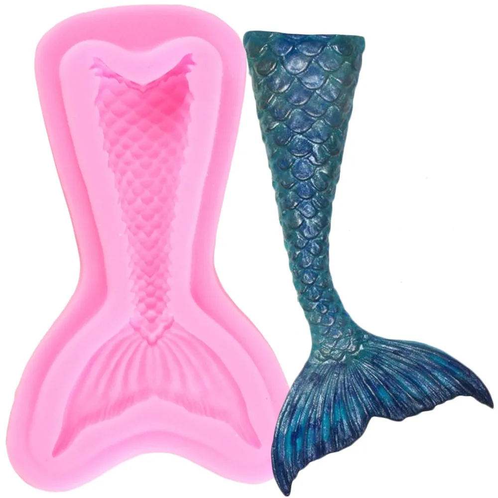 Mermaid Tail Fondant Cake Mold Cupcake Topper Silicone Molds DIY Party Cake Decorating Tools Handmade Soap Mould Candy Clay Mold
Mermaid Tail Fondant Cake Mold Cupcake Topper Silicone Molds DIY Party Cake Decorating Tools Handmade Soap Mould Candy Clay Mold
