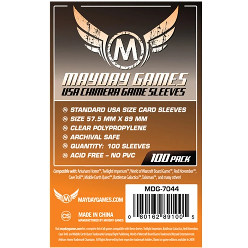 5 packs/lot MAYDAY Card Sleeve 7044 for 57.5*89mm cards protector clear pack case Board Games Sleeve
5 packs/lot MAYDAY Card Sleeve 7044 for 57.5*89mm cards protector clear pack case Board Games Sleeve