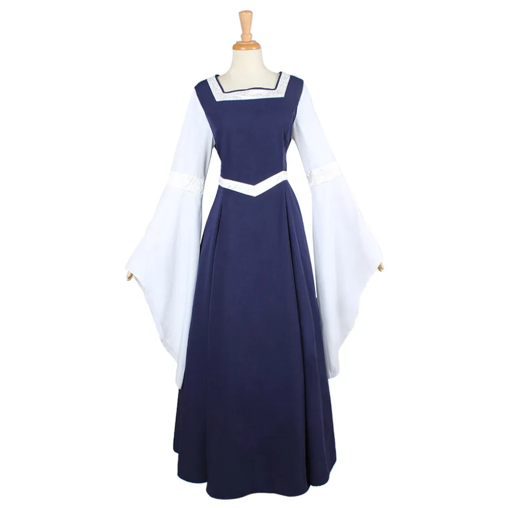 Medieval Renaissance Blue Dress Vintage Retro Gothic Floor Length Women Cosplay Dresses
Medieval Renaissance Blue Dress Vintage Retro Gothic Floor Length Women Cosplay Dresses