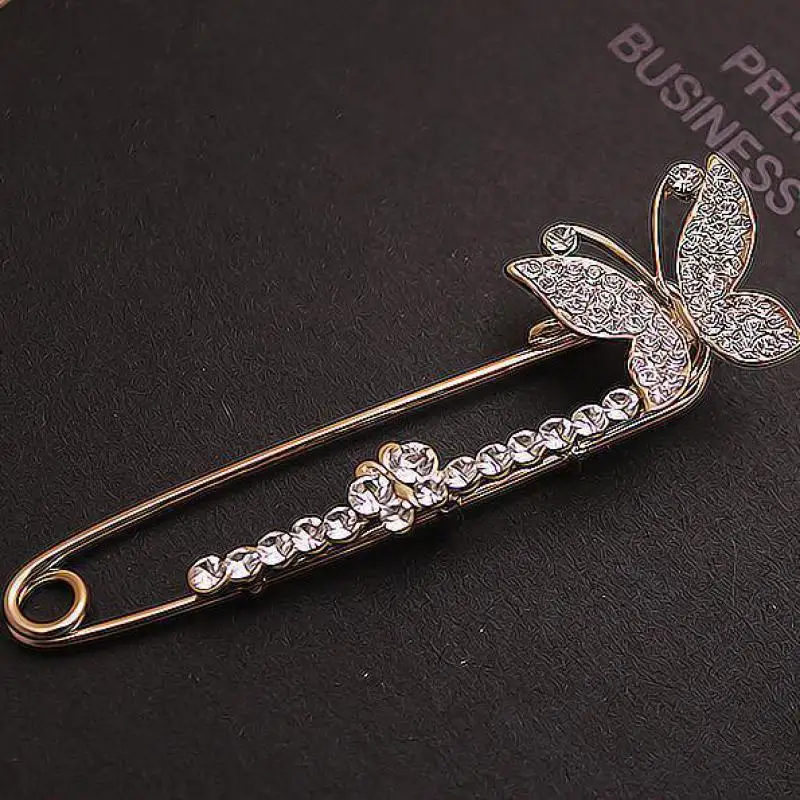 Korean Fashion Wild Noble Rhinestone Butterfly Brooch Delicate Pin Brooch Banquet Essential Jewelry Broches Jewelry Fashion
Korean Fashion Wild Noble Rhinestone Butterfly Brooch Delicate Pin Brooch Banquet Essential Jewelry Broches Jewelry Fashion