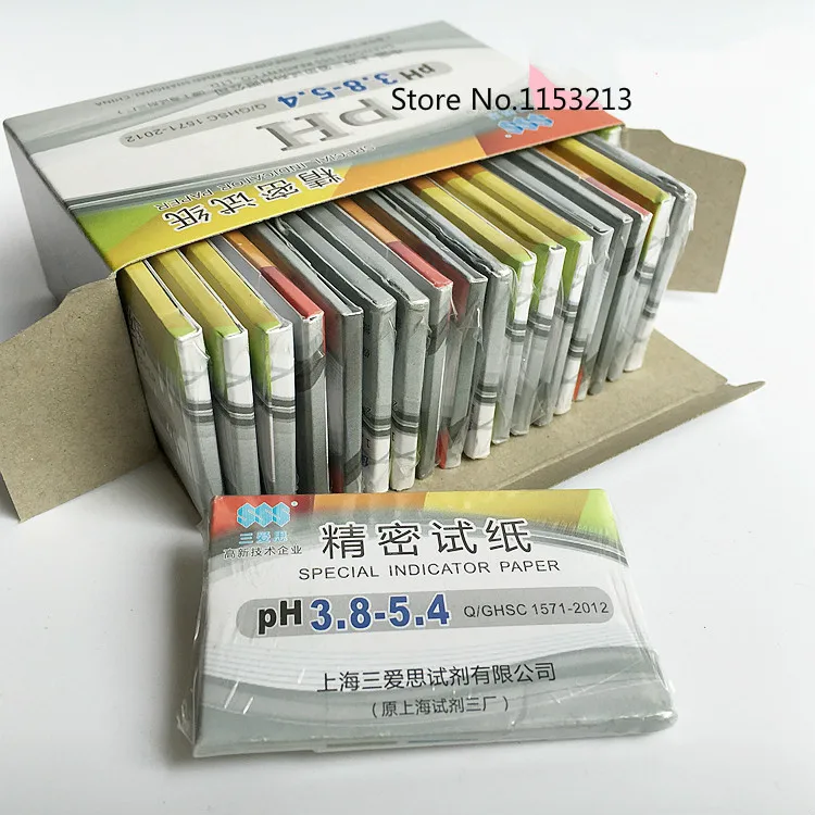 1600 strips Full Range pH Alkaline Acid 3.8-5.4 Litmus Test Paper Strips Tester Indicator PH Partable PH Paper Meters Analyzers
1600 strips Full Range pH Alkaline Acid 3.8-5.4 Litmus Test Paper Strips Tester Indicator PH Partable PH Paper Meters Analyzers