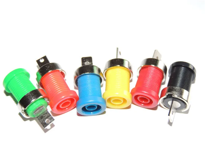 1000pcs Binding Post 4mm Safety protection Banana Jack Socket Plug connector Panel Mount Test Probe
1000pcs Binding Post 4mm Safety protection Banana Jack Socket Plug connector Panel Mount Test Probe