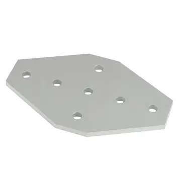 Silver Durable 7 Hole Cross Type Joint Board Plate 90 Degree Corner Angle Bracket Connection for Aluminum Profile for 3D Printer
Silver Durable 7 Hole Cross Type Joint Board Plate 90 Degree Corner Angle Bracket Connection for Aluminum Profile for 3D Printer