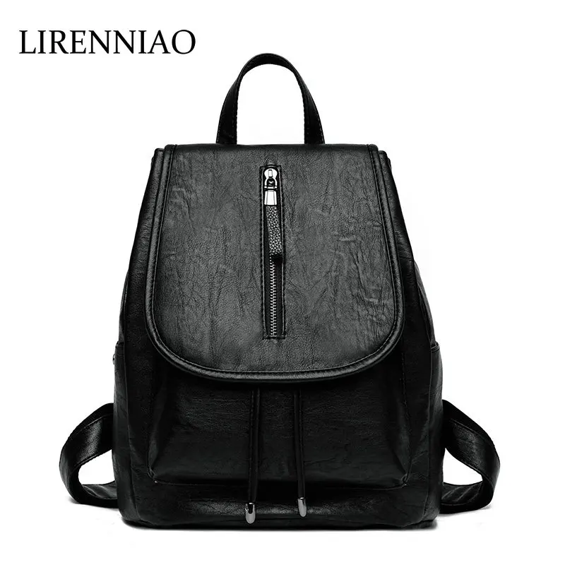 LIRENNIAO New 2019 Fashion Women Backpack Big Zipper Embroidered Style Backpack Wholesale Women Leather Backpack School Bags
LIRENNIAO New 2019 Fashion Women Backpack Big Zipper Embroidered Style Backpack Wholesale Women Leather Backpack School Bags