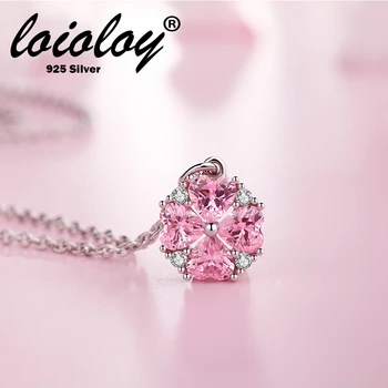 Loioloy 925 Sterling Silver Crystal Clover Necklaces Pendant Hot Sale Pure Silver Jewelry for Women
Loioloy 925 Sterling Silver Crystal Clover Necklaces Pendant Hot Sale Pure Silver Jewelry for Women