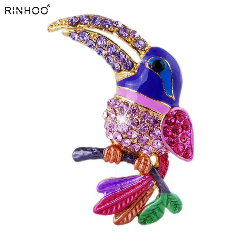 Beautiful crystal colorful bird Brooch pins animal Brooches for wedding women decoration jewelry
Beautiful crystal colorful bird Brooch pins animal Brooches for wedding women decoration jewelry