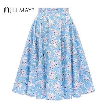 JLI MAY Vintage Floral Printed Chic Midi Skirt Women Retro Office Elegant Party Formal A-Line Robe Clothes 50s Autumn Summer
JLI MAY Vintage Floral Printed Chic Midi Skirt Women Retro Office Elegant Party Formal A-Line Robe Clothes 50s Autumn Summer