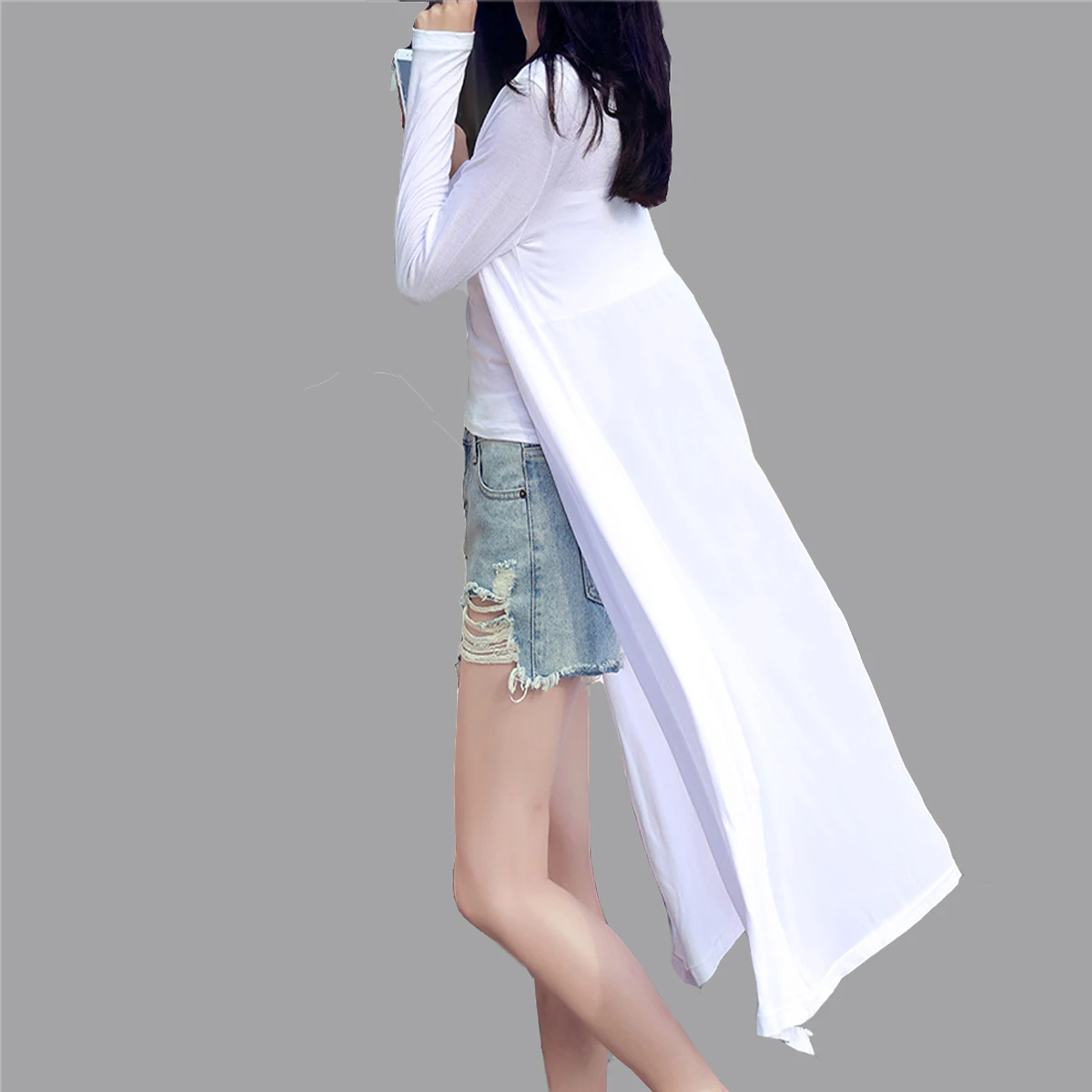 2019 Women Long Kimono Feminino Cardigan Robe Woman Soft Modal Blouses Solid Coat Shirts Long Sleeve Outerwear Ladies Long Tops
2019 Women Long Kimono Feminino Cardigan Robe Woman Soft Modal Blouses Solid Coat Shirts Long Sleeve Outerwear Ladies Long Tops