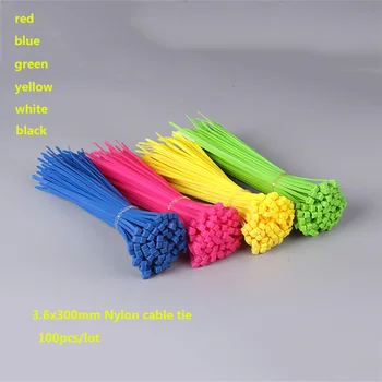 CCZDSL 3.6mm*300mm 100pcs/bag self-locking plastic nylon wire cable zip ties 6 color 12 inch 50lbs plastic nylon cable tie wraps
CCZDSL 3.6mm*300mm 100pcs/bag self-locking plastic nylon wire cable zip ties 6 color 12 inch 50lbs plastic nylon cable tie wraps