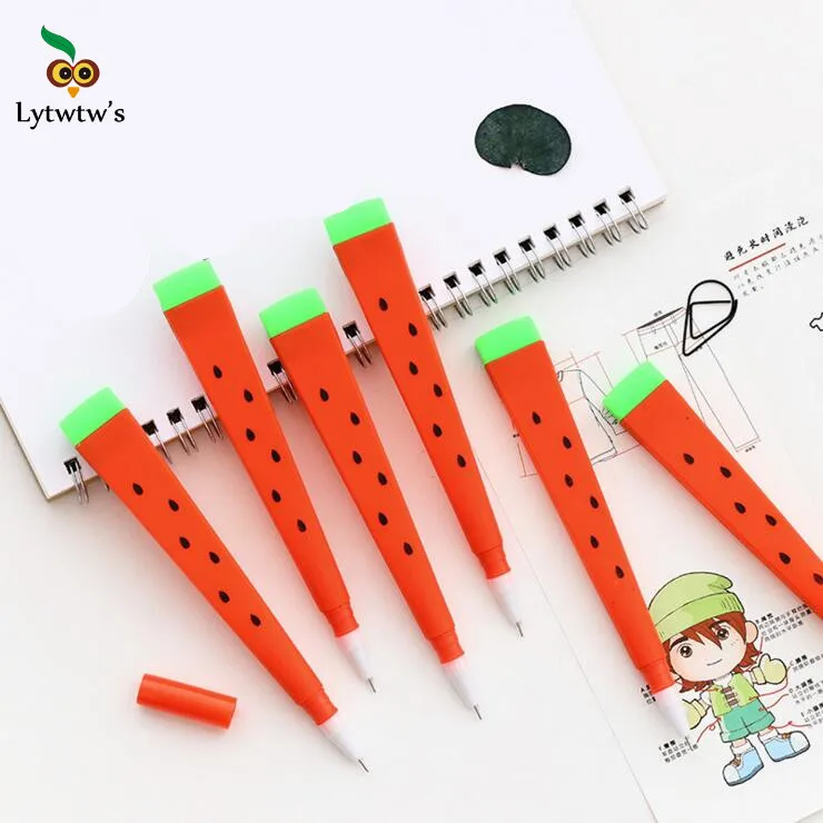4 Piece Lytwtw's Korean Stationery Cartoon Cute Watermelon Pen Advertising Creative Bent School Office Gel Pens Gift
4 Piece Lytwtw's Korean Stationery Cartoon Cute Watermelon Pen Advertising Creative Bent School Office Gel Pens Gift