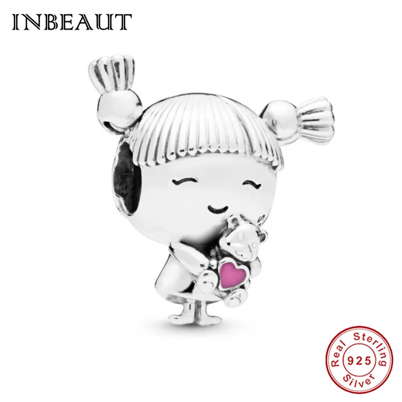 fit Pandora Bracelet Silver 925 Original Cute Heart Bear Horsetail Girl Beads S925 Lovely Pink Enamel Granddaughter Charms Gift
fit Pandora Bracelet Silver 925 Original Cute Heart Bear Horsetail Girl Beads S925 Lovely Pink Enamel Granddaughter Charms Gift