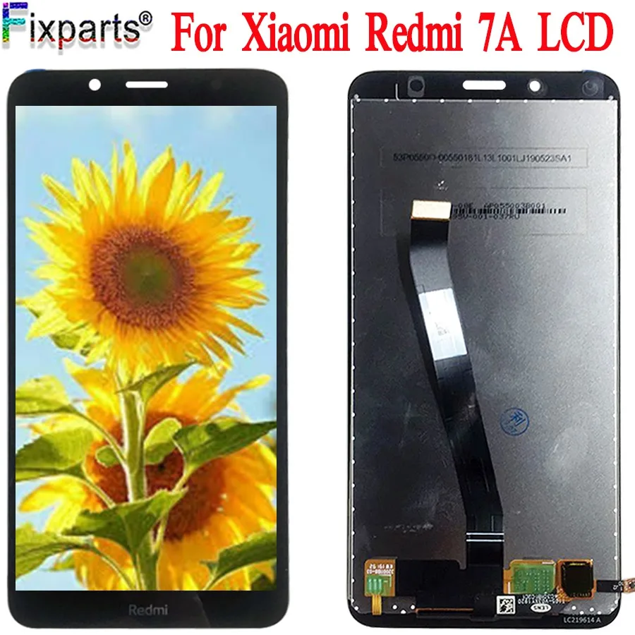 ЖК-дисплей с дигитайзером сенсорного экрана для Xiaomi Redmi 7A Замена ЖК-дисплея в
