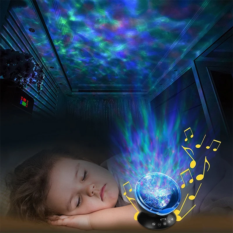 USB Ocean wave projector Starry Sky Aurora LED Night Light Remote control Projector Novelty Lamp bedroom kids atmosphere lamp
USB Ocean wave projector Starry Sky Aurora LED Night Light Remote control Projector Novelty Lamp bedroom kids atmosphere lamp