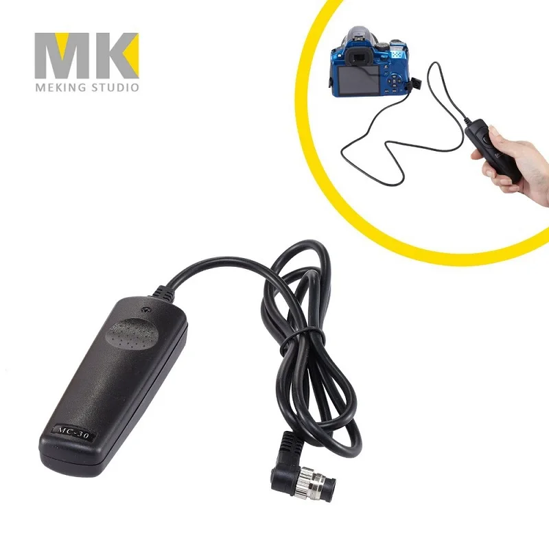 Meking MC-30/DC0 Cable Shutter Release Timer Remote control for Nikon D1 D1H D1X D2 D2H D2X D3 D3X D100 D200 D300 D300S D700
Meking MC-30/DC0 Cable Shutter Release Timer Remote control for Nikon D1 D1H D1X D2 D2H D2X D3 D3X D100 D200 D300 D300S D700