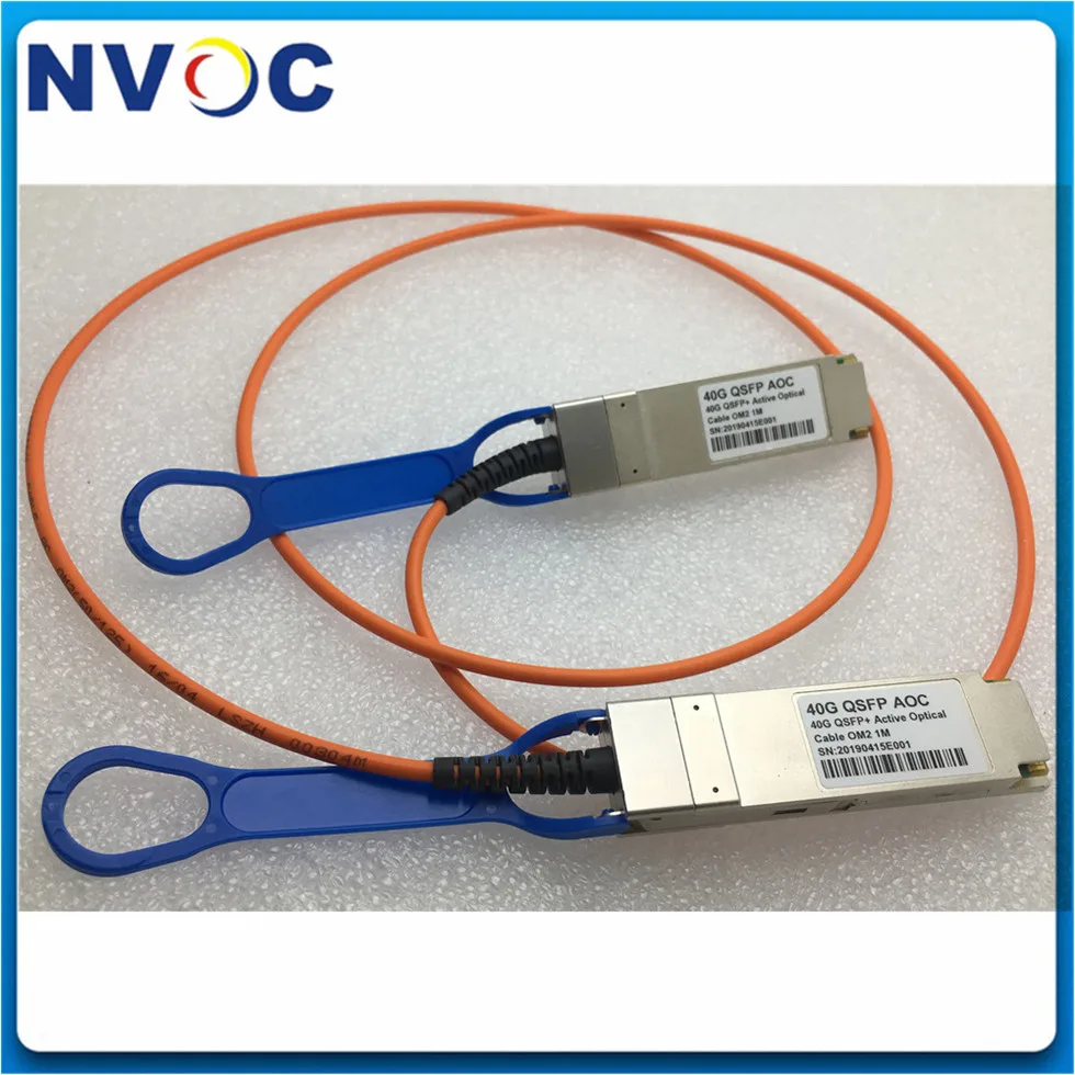 40G QSFP к 2 м (6 футов) OM2 OM3 AOC активный оптический кабель совместим с различными