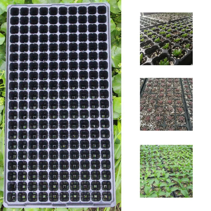 200 Cells Seedling Starter Tray Extra Strength Seed Germination Plant Propagation
