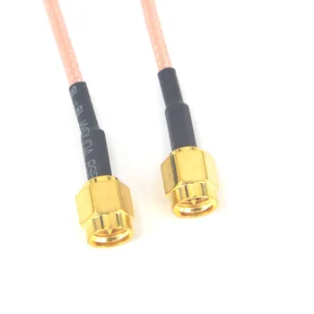 (10 pieces/lot) SMA male to SMA male Plug goldplated connector Extension Pigtail Cable RG316 50cm
(10 pieces/lot) SMA male to SMA male Plug goldplated connector Extension Pigtail Cable RG316 50cm