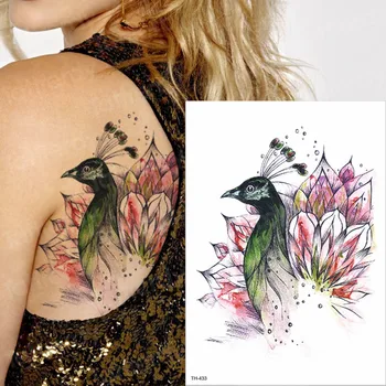 temporary tattoo sticker long lasting tattoo peacock tattoo watercolor women tatoo & body art girls back tattoos waterproof
temporary tattoo sticker long lasting tattoo peacock tattoo watercolor women tatoo & body art girls back tattoos waterproof