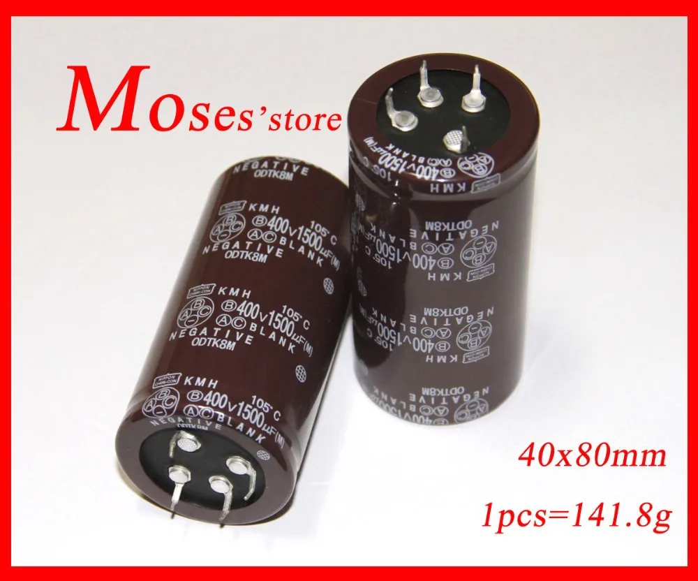 400v 1500uf 100% Original New NI-PPON CHEMI-CON NCC Electrolytic capacitance Capacitor Radial 40x80mm
400v 1500uf 100% Original New NI-PPON CHEMI-CON NCC Electrolytic capacitance Capacitor Radial 40x80mm