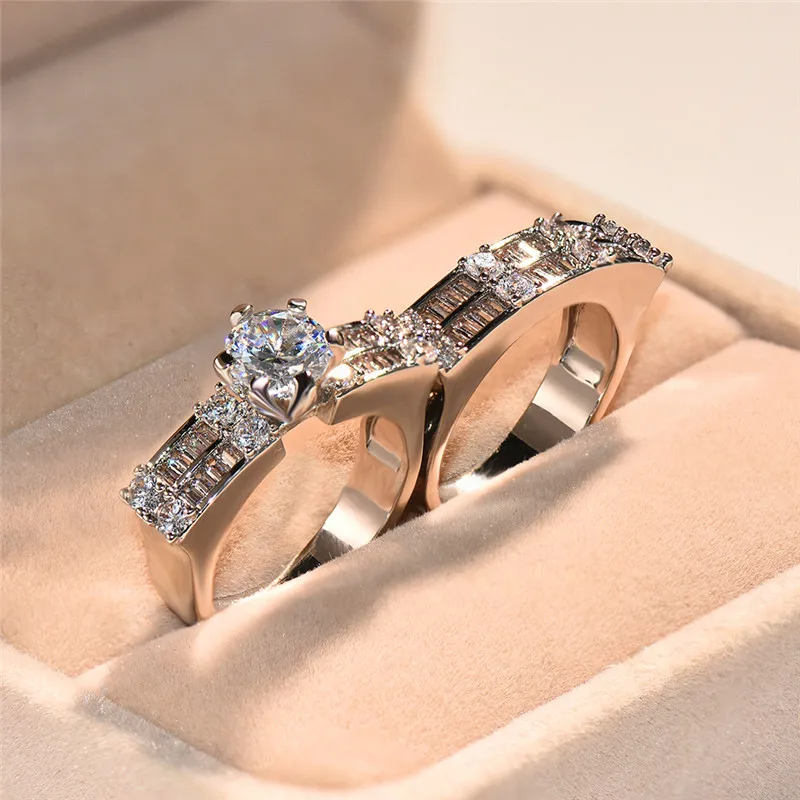 Luxury Female Big Stone Ring Set Boho Fashion Silver Color Bridal Engagement Rings For Women Promise Love Finger Ring
Luxury Female Big Stone Ring Set Boho Fashion Silver Color Bridal Engagement Rings For Women Promise Love Finger Ring