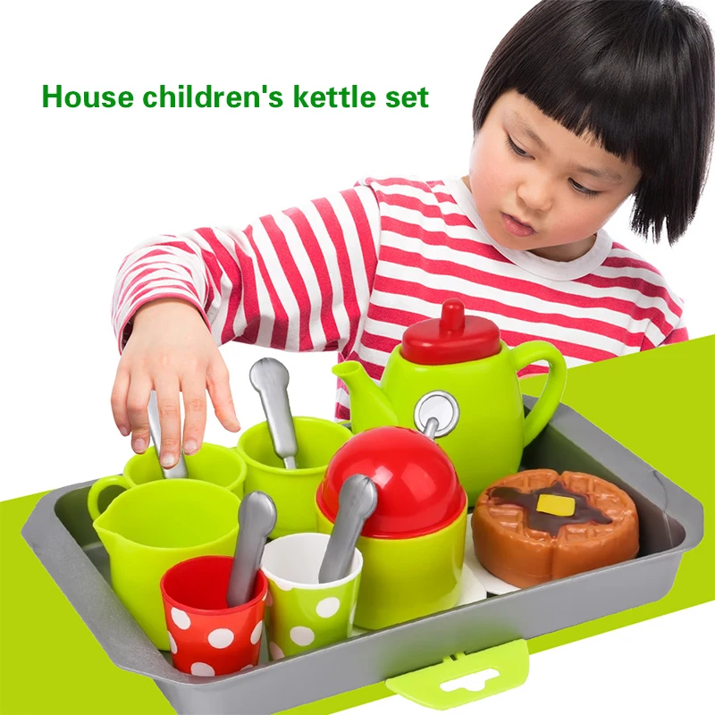 18 PCS Kitchen Toy Pretend Play Coffee Tea Set Toys For Children Girls Educational Set Christmas Gift
18 PCS Kitchen Toy Pretend Play Coffee Tea Set Toys For Children Girls Educational Set Christmas Gift