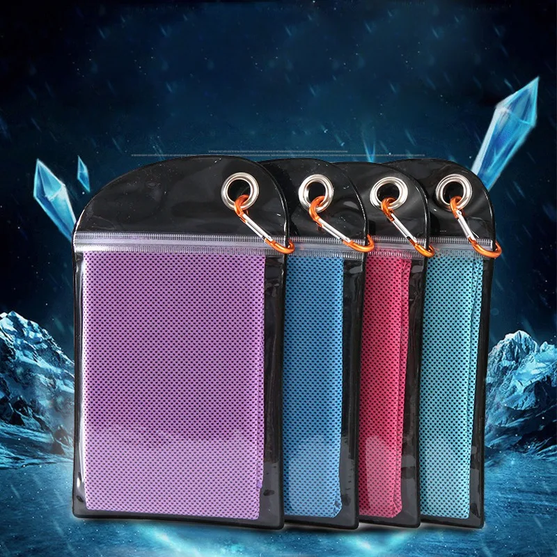 110x30cm Ice Towel Instant Cooling Towel Reusable Yoga Travel Gym Camping Fitness Running Workout Towel With Carabiner Clip
110x30cm Ice Towel Instant Cooling Towel Reusable Yoga Travel Gym Camping Fitness Running Workout Towel With Carabiner Clip