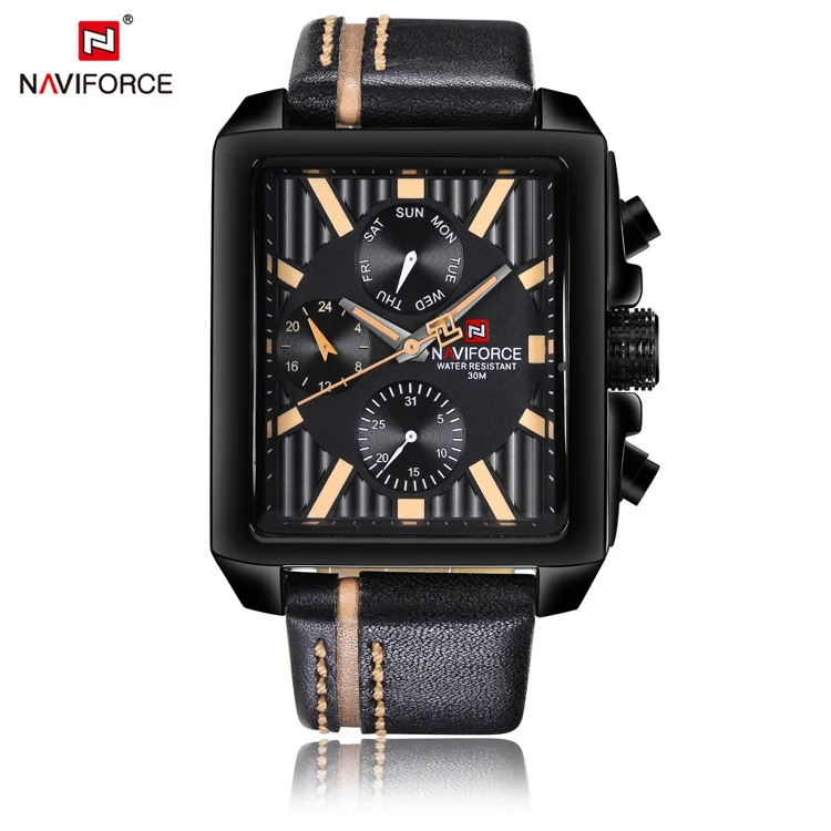 Navi Force Led Xiang 9111 Express Explosions Watch Three - Eye Waterproof Watch Sports Leisure Leather Men's Watch
Navi Force Led Xiang 9111 Express Explosions Watch Three - Eye Waterproof Watch Sports Leisure Leather Men's Watch