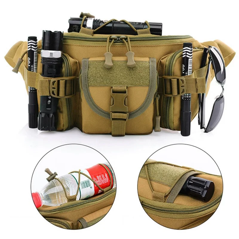Military Fanny Pack Molle Medical Pouch Multifunction Tactical Nylon Pocket Organizer Small Waist Bag Army
Military Fanny Pack Molle Medical Pouch Multifunction Tactical Nylon Pocket Organizer Small Waist Bag Army