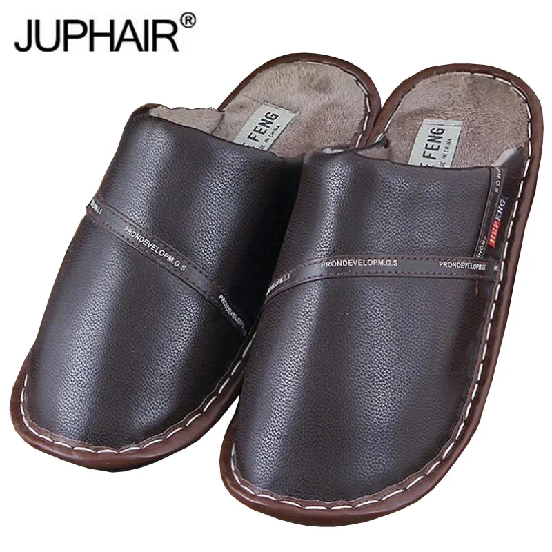 4 Colors New Genuine Leather Slippers Winter Warm Plush Slipper Men And Women Non-Slip Lovers Home Slippers Cotton Indoor Shoes
4 Colors New Genuine Leather Slippers Winter Warm Plush Slipper Men And Women Non-Slip Lovers Home Slippers Cotton Indoor Shoes