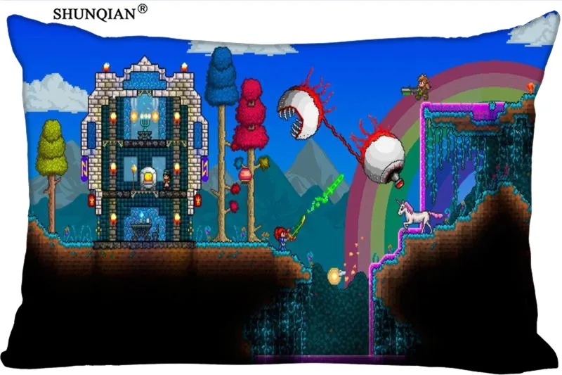 Распродажа, прямоугольный Чехол-Подушка Terraria, модный Чехол-Подушка на молнии, размер 40x60 см, SQ00707-@ H021
Распродажа, прямоугольный Чехол-Подушка Terraria, модный Чехол-Подушка на молнии, размер 40x60 см, SQ00707-@ H021