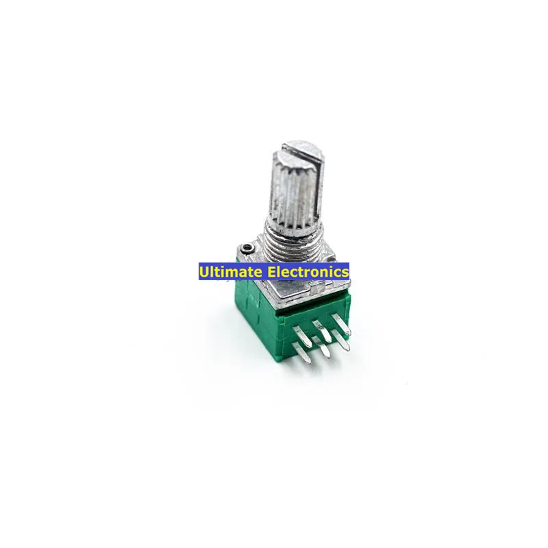 5PCS 6 feet RK097G double potentiometer B5K / 10K / 20K / 50K / 100K audio power amplifier sealed potentiometer
5PCS 6 feet RK097G double potentiometer B5K / 10K / 20K / 50K / 100K audio power amplifier sealed potentiometer