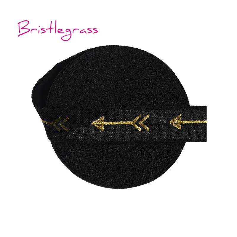 BRISTLEGRASS 100 Yard by Roll 5/8" 15mm Gold Arrow Foil Print Foldover Elastic FOE Spandex Satin Band Hair Tie Dress Sewing Trim
BRISTLEGRASS 100 Yard by Roll 5/8" 15mm Gold Arrow Foil Print Foldover Elastic FOE Spandex Satin Band Hair Tie Dress Sewing Trim