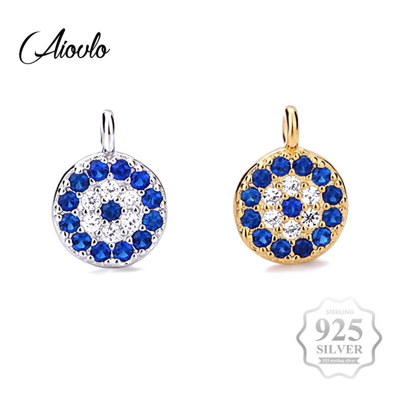 100% S925 Sterling Silver Micro-inlaid Zircon Blue Crystal Evil Eyes Charms DIY Charm for Bracelets & Pendants Jewelry Making
100% S925 Sterling Silver Micro-inlaid Zircon Blue Crystal Evil Eyes Charms DIY Charm for Bracelets & Pendants Jewelry Making