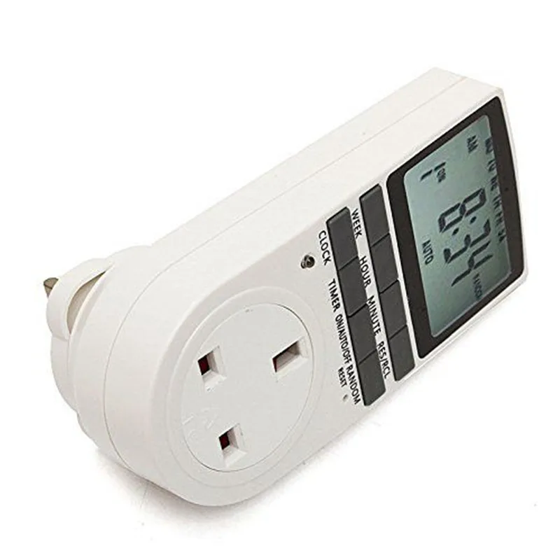 Digital Timer Socket EU Plug New Energy Saving Timer Programmable Electronic Timer Socket Digital Timer For Home Kitchen Cooking
Digital Timer Socket EU Plug New Energy Saving Timer Programmable Electronic Timer Socket Digital Timer For Home Kitchen Cooking