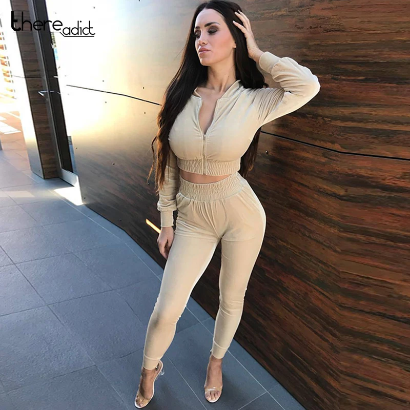 Thereadict Velvet Sets Casual Tracksuit zipper closure streetwear Two Pieces Sets Jacket+Pants two piece outfits 2 piece set
Thereadict Velvet Sets Casual Tracksuit zipper closure streetwear Two Pieces Sets Jacket+Pants two piece outfits 2 piece set