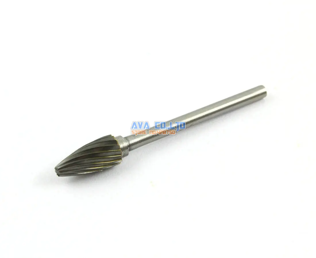 5 Pieces 6mm Tungsten Carbide Burr Rotary Cutter File 3mm Shank Single Cut (NO.5)
5 Pieces 6mm Tungsten Carbide Burr Rotary Cutter File 3mm Shank Single Cut (NO.5)