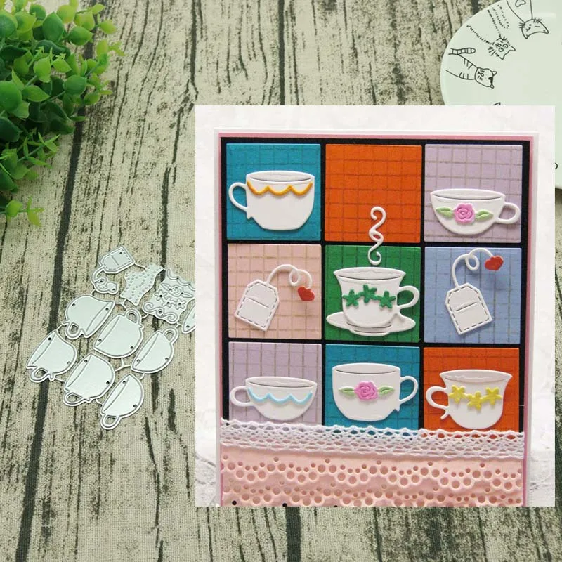 Various teacups metal cutting dies DIY ETCHED DIES Stencil Decorative Scrapbooking Craft Card stencils template
Various teacups metal cutting dies DIY ETCHED DIES Stencil Decorative Scrapbooking Craft Card stencils template