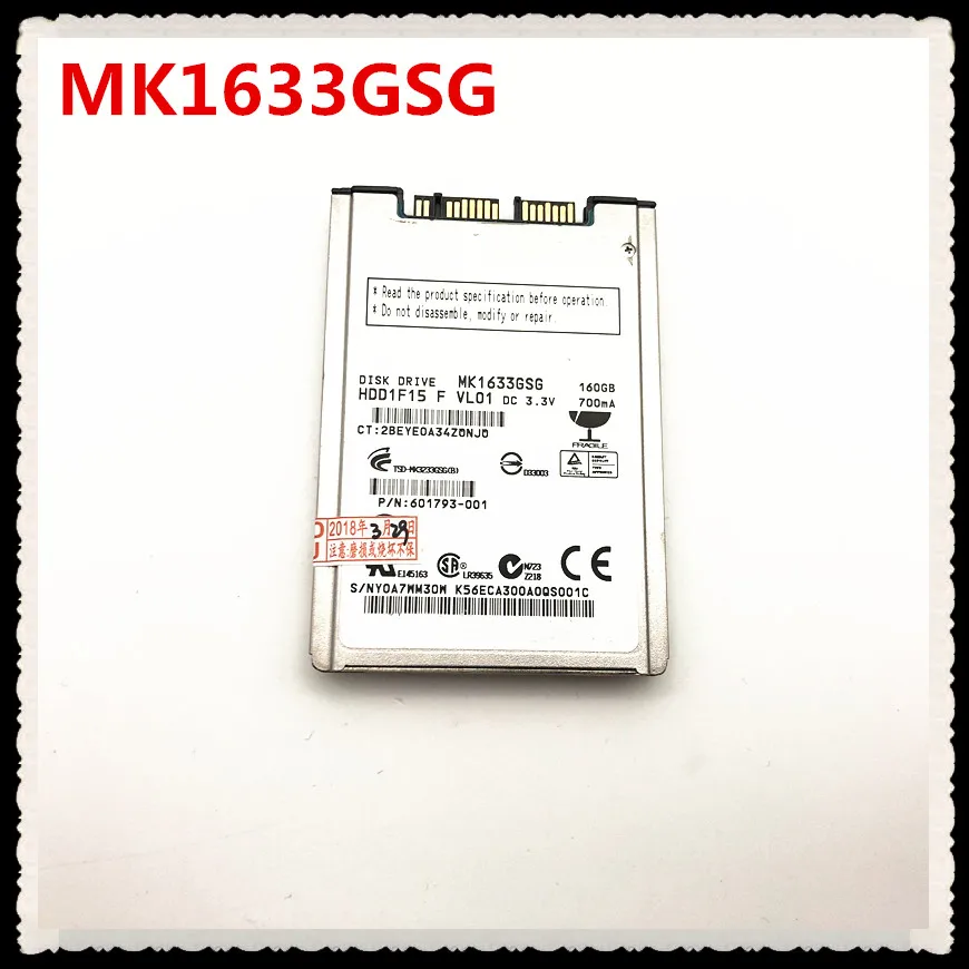 NEW 160GB HDD 1.8" MicroSATA MK1633GSG FOR 2740p 2730p 2530p 2540p hdd x300 x301 T400S T410S hard disk REPLACE MK1229GSG
NEW 160GB HDD 1.8" MicroSATA MK1633GSG FOR 2740p 2730p 2530p 2540p hdd x300 x301 T400S T410S hard disk REPLACE MK1229GSG