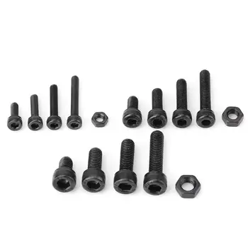240pcs/Set M3/M4/M5 Carbon Steel Nut & Bolt Hex Socket Head Cap Screws and Nuts Assrotment Kit tornillos Hot Sale
240pcs/Set M3/M4/M5 Carbon Steel Nut & Bolt Hex Socket Head Cap Screws and Nuts Assrotment Kit tornillos Hot Sale
